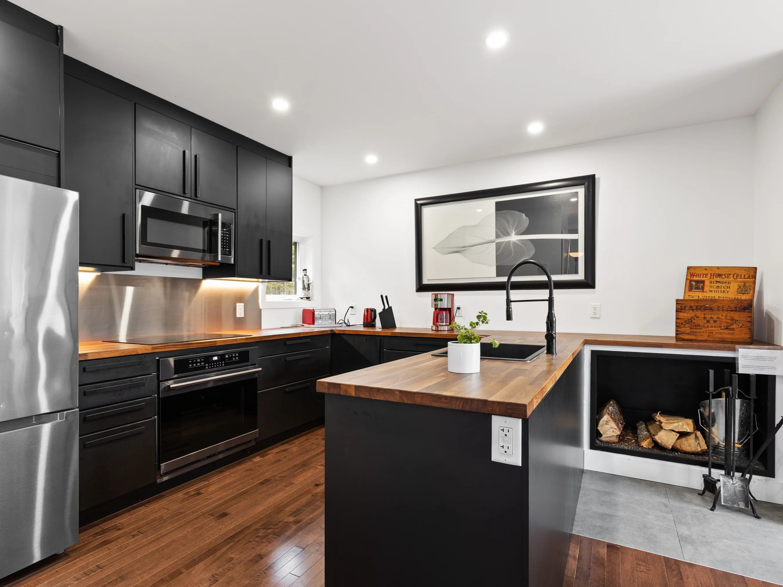 Kitchen of Le Bellissime chalet
