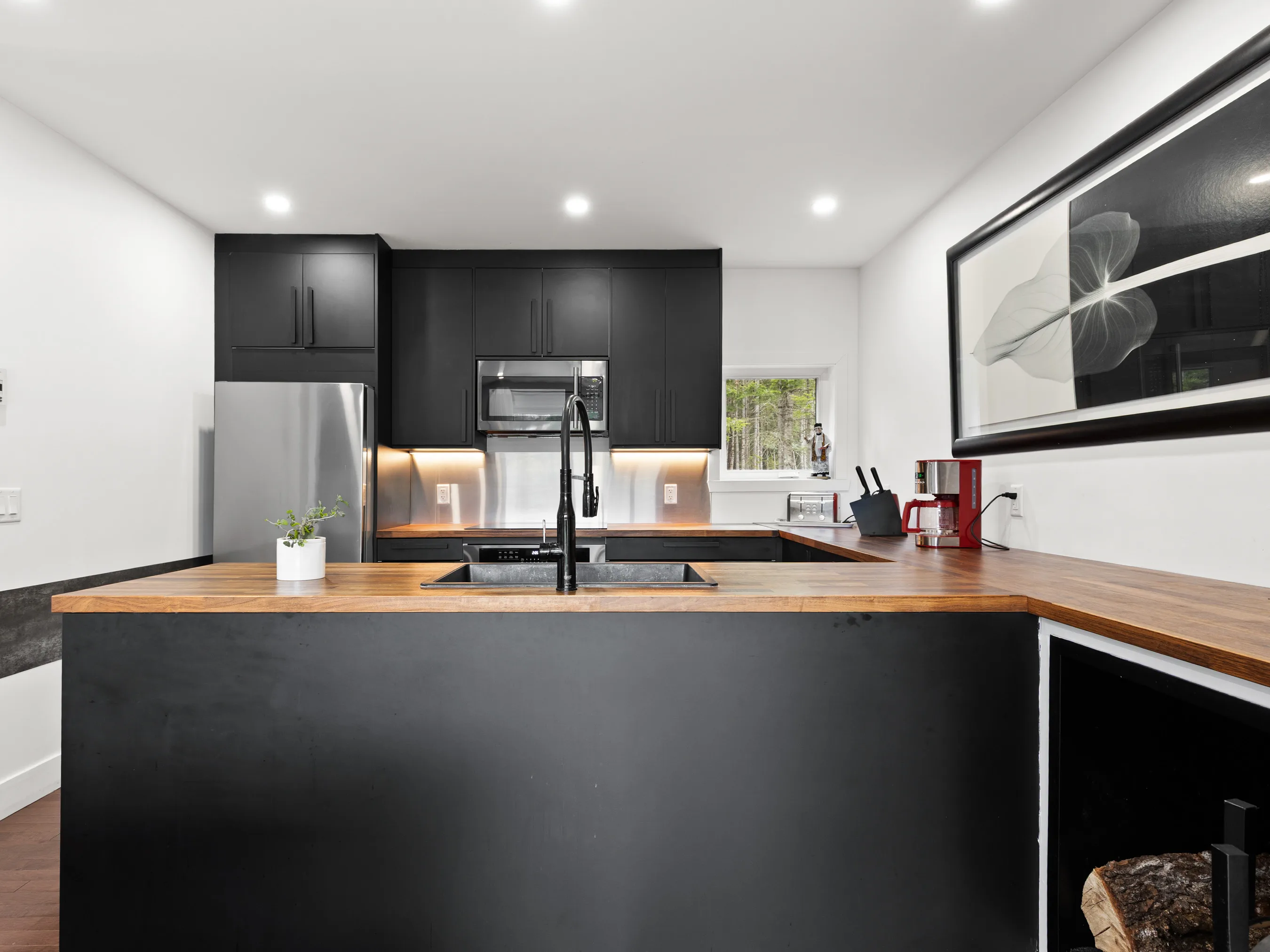 Kitchen of Le Bellissime chalet