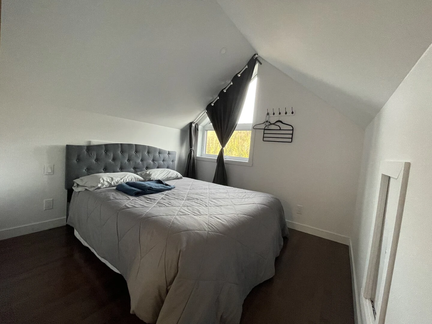 Bedroom 4 in the mezzanine at Le Céleste chalet