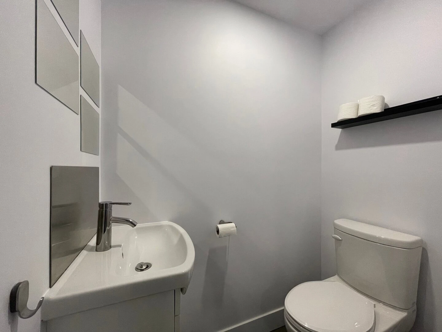 Upstairs toilet at Le Haut Perché chalet