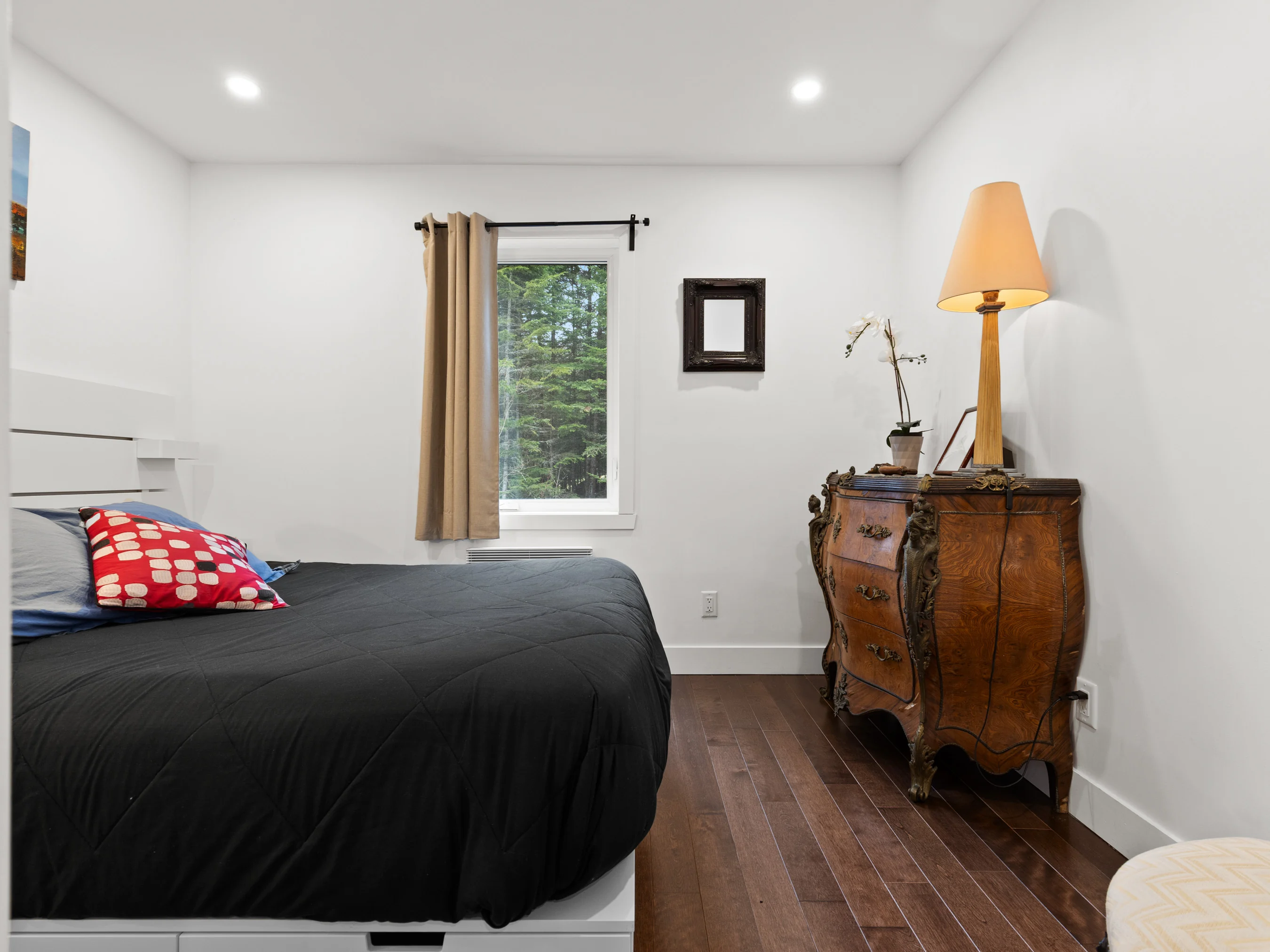 Chambre du chalet Le Nautique