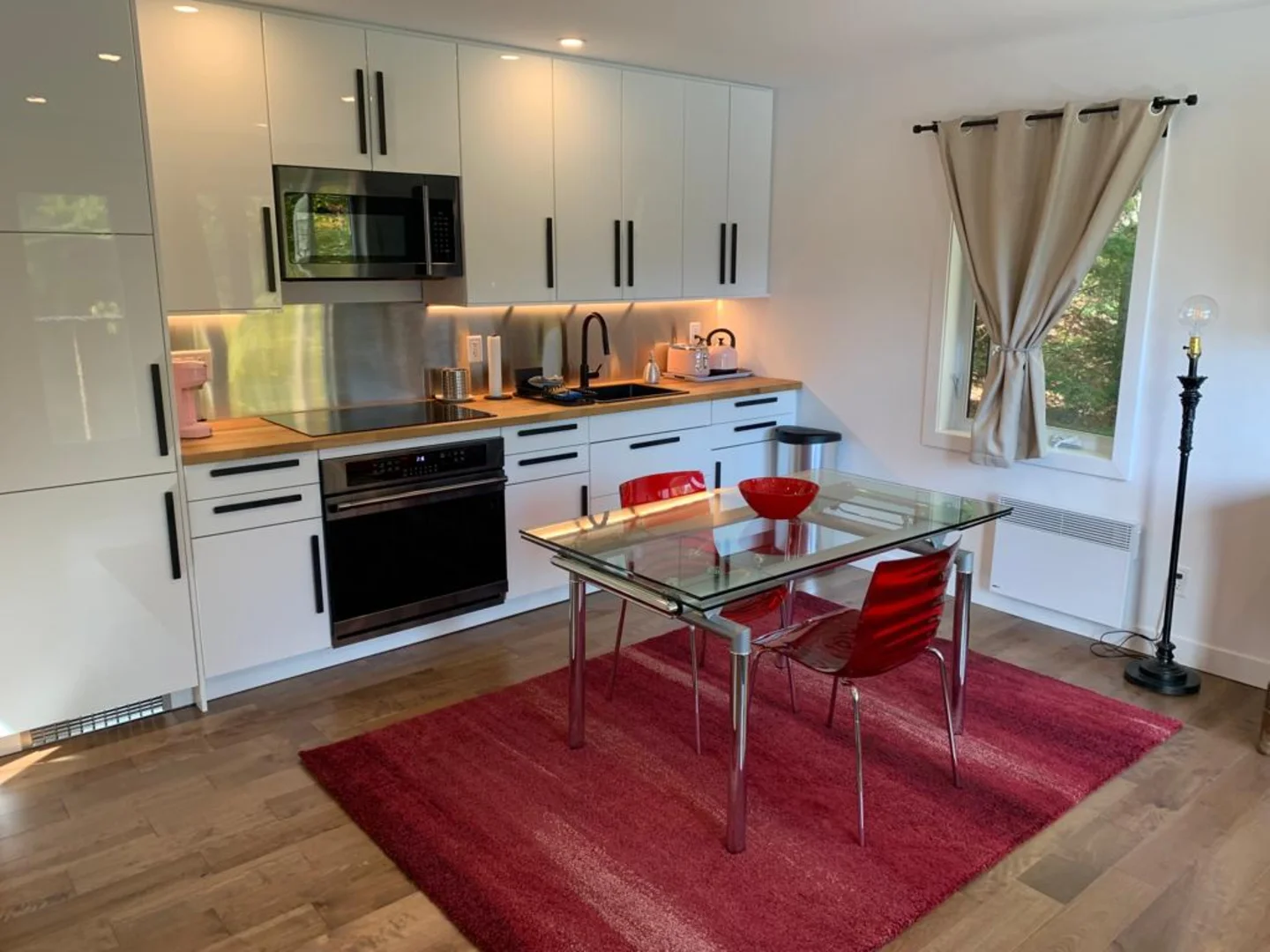 Kitchen of Le Tête à Tête chalet
