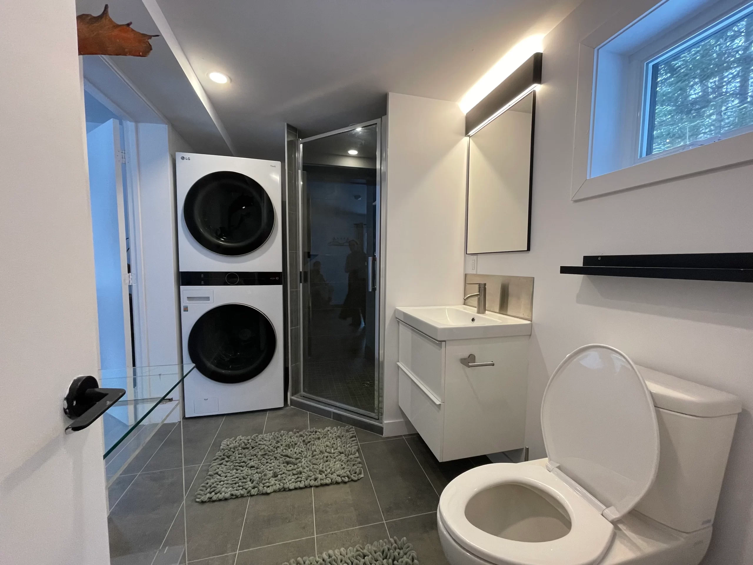 Bathroom of Le Tête à Tête chalet